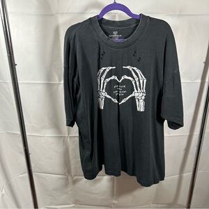 Southern Bliss - Graphic Distressed Tee Shirt - ""You Suck Less Than Most People